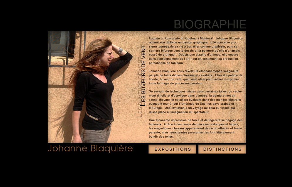 Johanne Blaquière Artiste